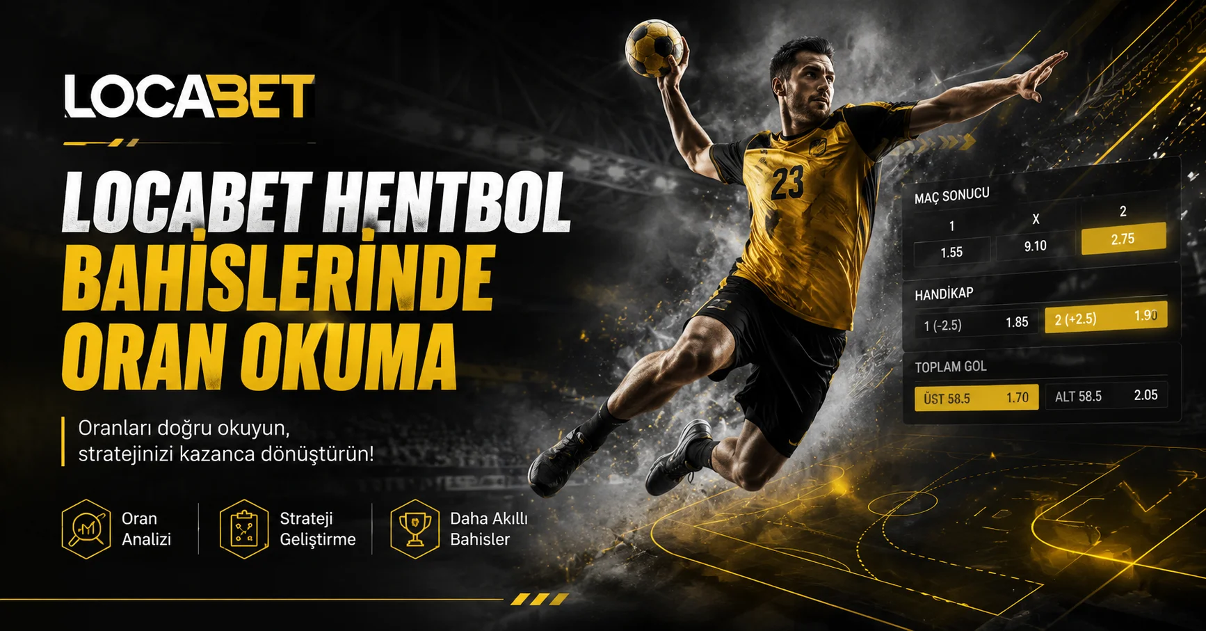 Locabet Hentbol Bahislerinde Oran Okuma